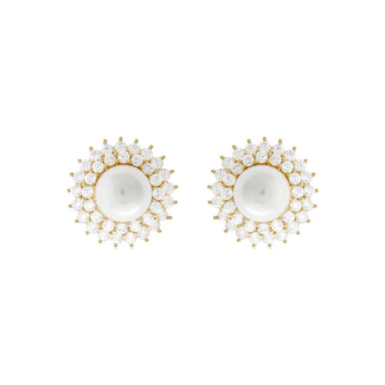 Pendientes Luxenter Kiver acabados en oro amarillo de 18 quilates - Image 1