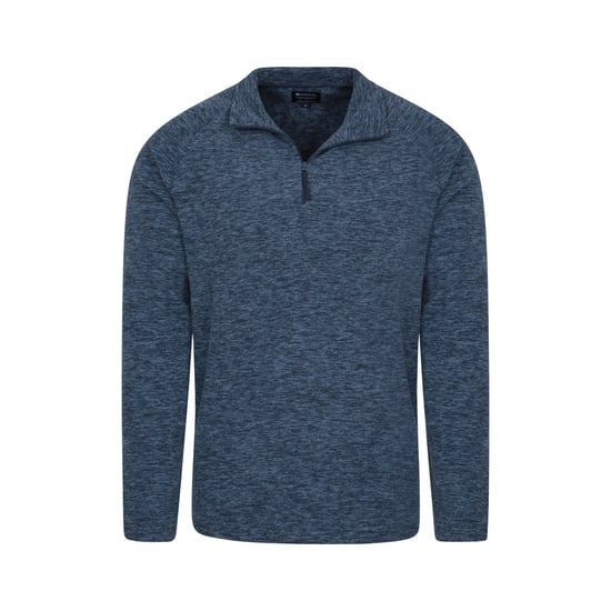 Mountain Warehouse Mens Snowdon II Fleece Top (Navy) - Image 2
