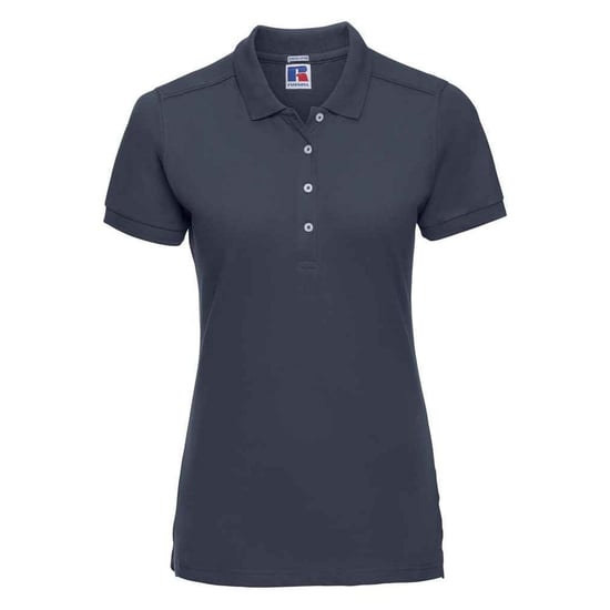 Russell Womens/Ladies Pique Stretch Polo Shirt (French Navy) - Image 1