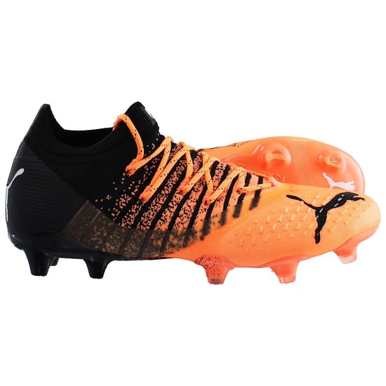 Puma Future Z 1.3 FG/AG Mens Orange/Black Football Boots - Image 4