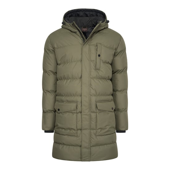 Cappuccino Italia Chaqueta invierno Chaqueta invierno con capucha Army Green - Image 1
