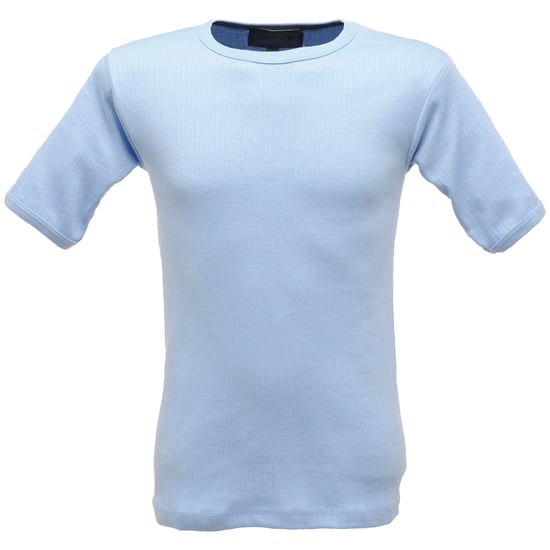 Regatta Mens Thermal Underwear Short Sleeve Vest / T-Shirt (Blue)