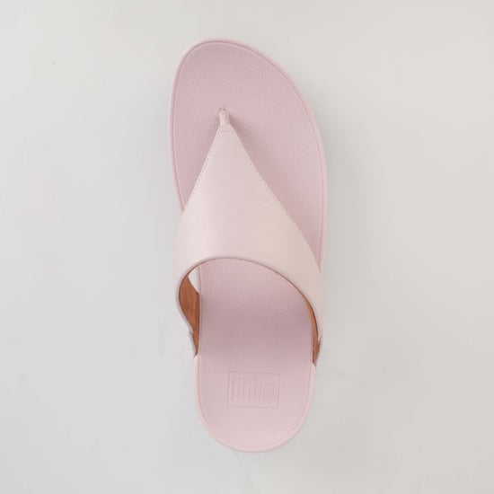 Women's Fit Flop Lulu Shimmer Toe-Post Sandals in Lilac