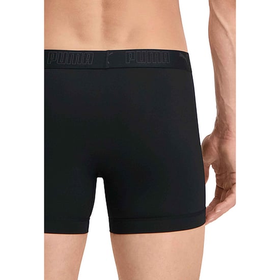 Puma Mens Active Boxer Shorts (Pack of 2) (Black) - Image 4