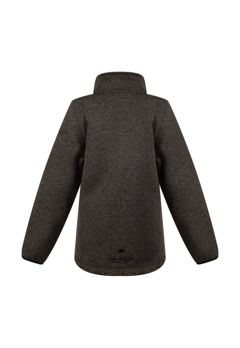 Schmuddelwedda Knitted fleece jacket Grey melange - Image 4