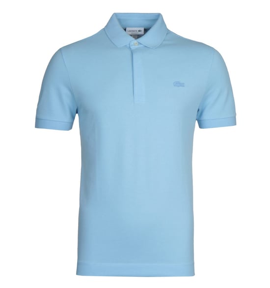 Polo azul cielo Lacoste Paris - Image 1