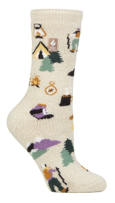 Womens Fun Hobby Socks | Calcetines térmicos con forro polar - Caminar - Image 1