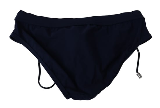 Bañador de Hombre Dolce & Gabbana Azul con Logo, Braguitas de Nylon elásticas - Image 2