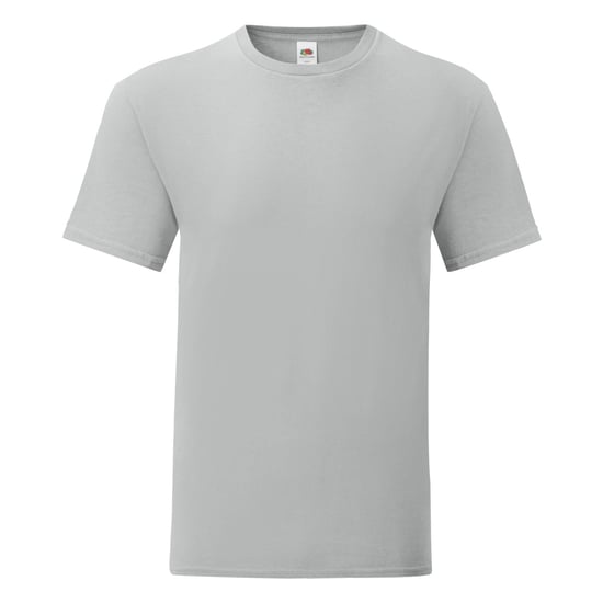 Fruit Of The Loom Mens Iconic T-Shirt (Pack of 5) (Zinc Grey) - Image 1
