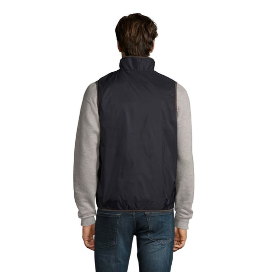 SOLS Unisex Adult Winner Reversible Body Warmer (Navy) - Image 2