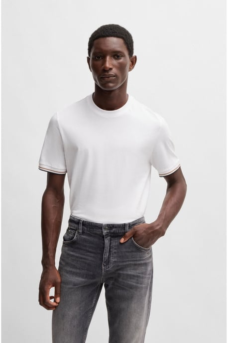 Camiseta Blanca Boss Thompson 04 - Image 2