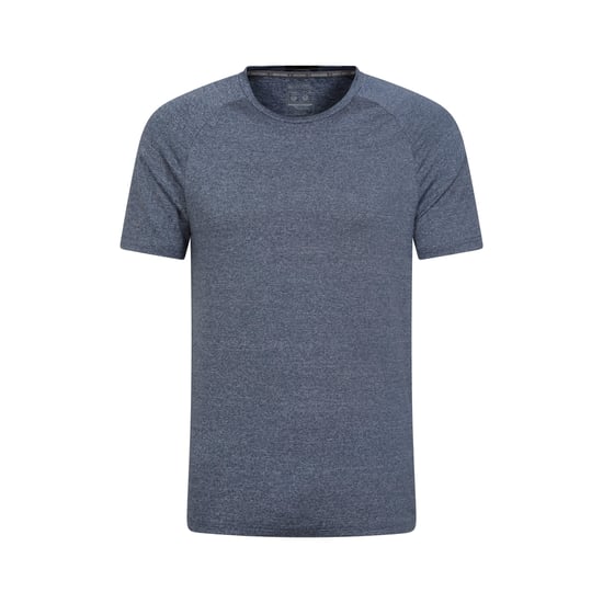 Mountain Warehouse Mens Agra Striped IsoCool T-Shirt (Navy) - Image 1