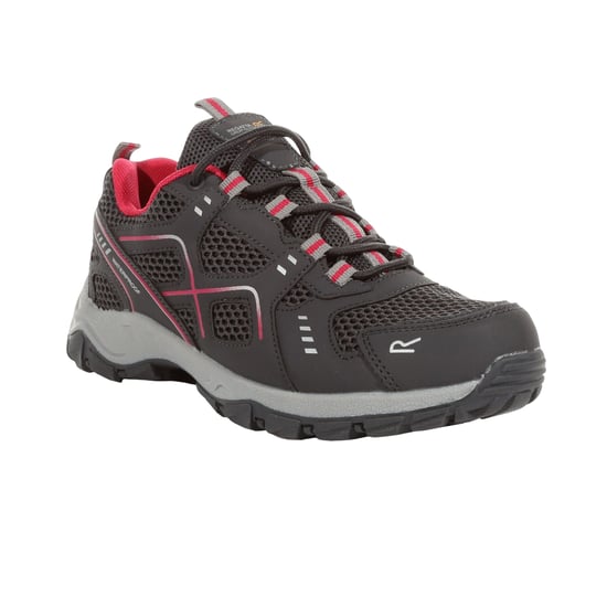 Regatta Womens/Ladies Vendeavour Walking Shoes (Granite/Pink Potion) - Image 3