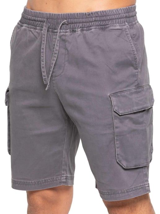 Enzo | Chándal con pantalón corto para hombre - Gris - Image 5