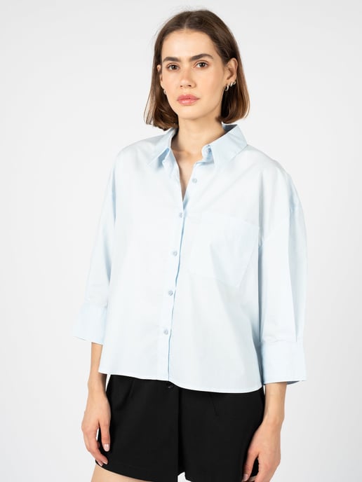 Camisa Silvian Heach Mujer Azul - Image 3