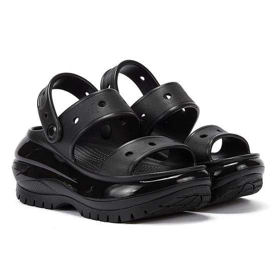 Mega Crush Classic Mules - Crocs - Negro - Image 1