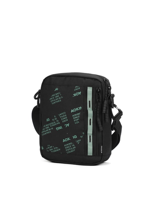 Aoking Bolso de hombro Unisexo BLACK - Image 2