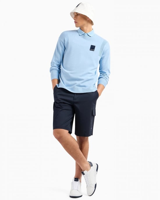 Pantalones Cortos Cargo Milano Edition para Hombre de Armani Exchange - Image 4