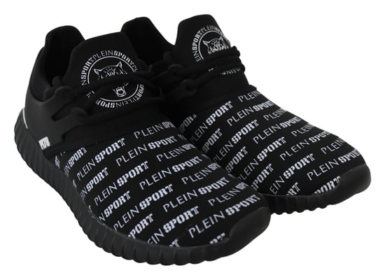 Plein Sport Men's Black Polyester Runner Henry Sneakers Shoes