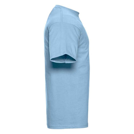 Russell Mens Ringspun Cotton Classic T-Shirt (Sky Blue) - Image 3