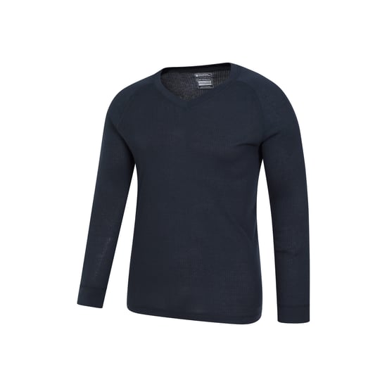 Mountain Warehouse Mens Talus V Neck Thermal Top (Navy)