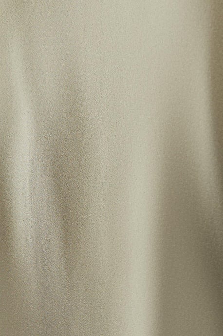 Satin Off Shoulder Asymmetric Bodycon Mini Dress