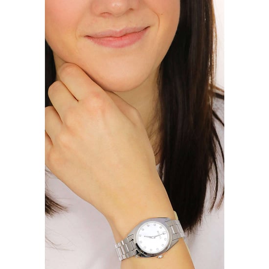 Bulova Surveyor Women's Silver Watch 96P228 - Image 3