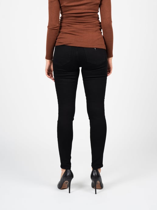Guess Vaqueros Skinny de mujer negro - Image 5