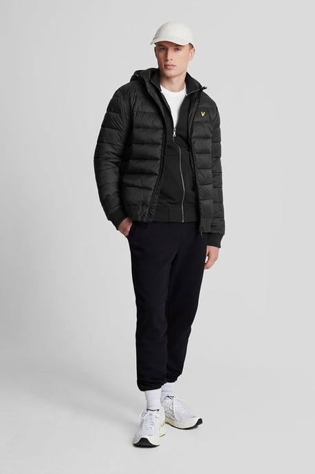Chaqueta acolchada negro azabache - Image 2