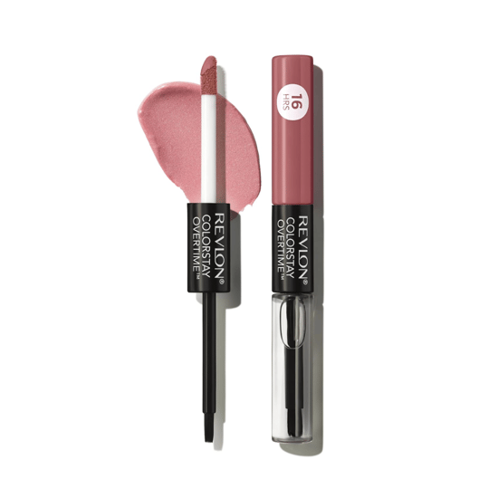 2 x Revlon Colorstay Overtime Dual Ended Lipcolor - 350 Bare Maximum
