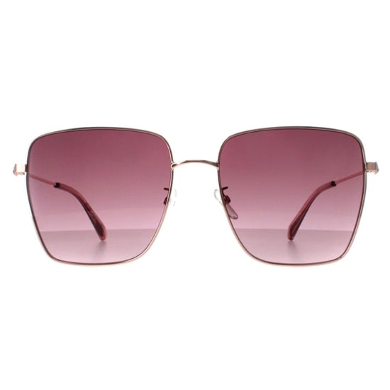 Moschino Square Womens Gold Copper Grey Pink Gradient MOS072/G/S