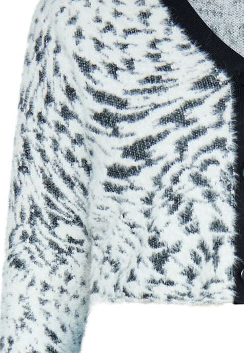 Mymo Cardigan women marine white - Image 3