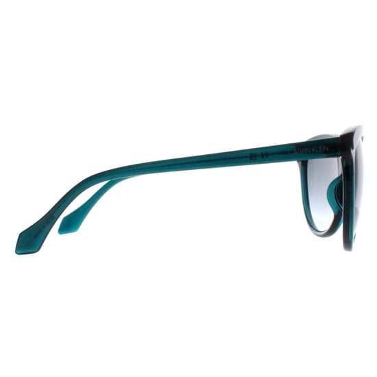 Calvin Klein Cat Eye Womens Crystal Teal Grey Gradient CK19534S - Image 3
