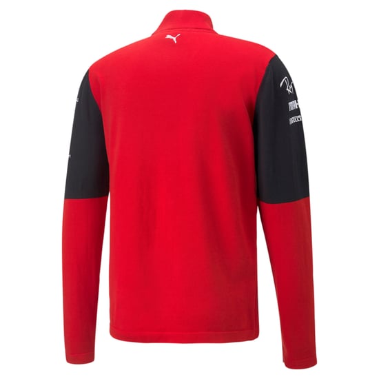 Sudadera de punto PUMA Scuderia Ferrari Team con media cremallera para hombre - Image 2