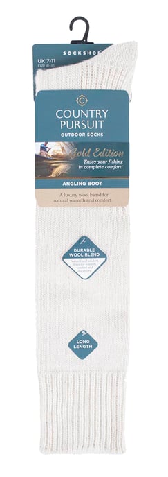 COUNTRY PURSUIT - Calcetines de pescador para hombre, gruesos, para exterior, hasta la rodilla - Image 2