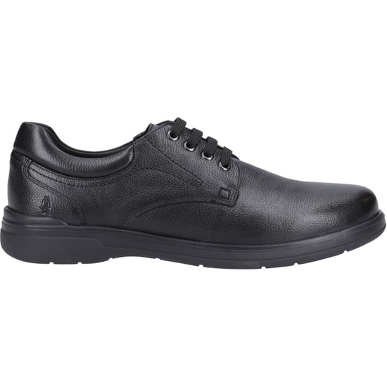 Hush Puppies Marco Leather Men's Black Lace-Up Shoes - Image 5