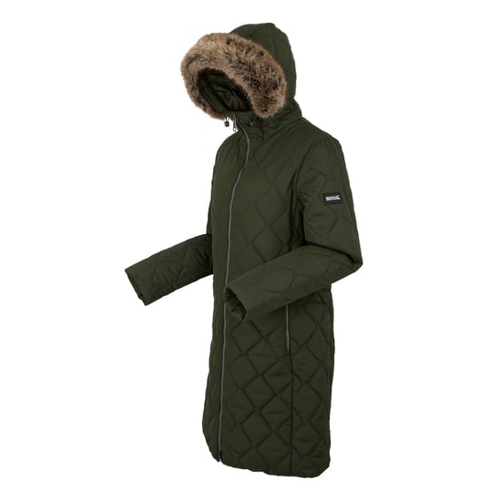 Regatta Womens/Ladies Fritha III Insulated Parka (Dark Khaki)