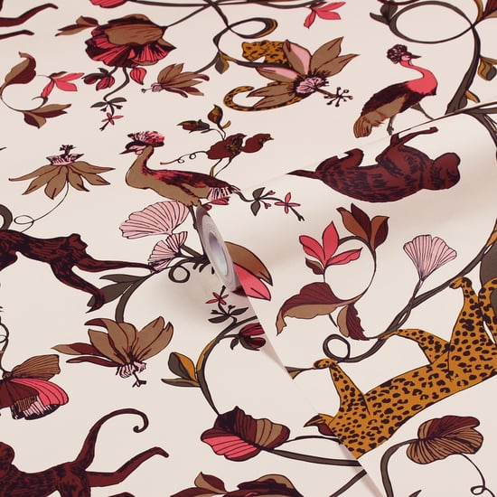 Papelería Exótica de Salvajes - Papel Tapiz Tropical Impreso - Image 1