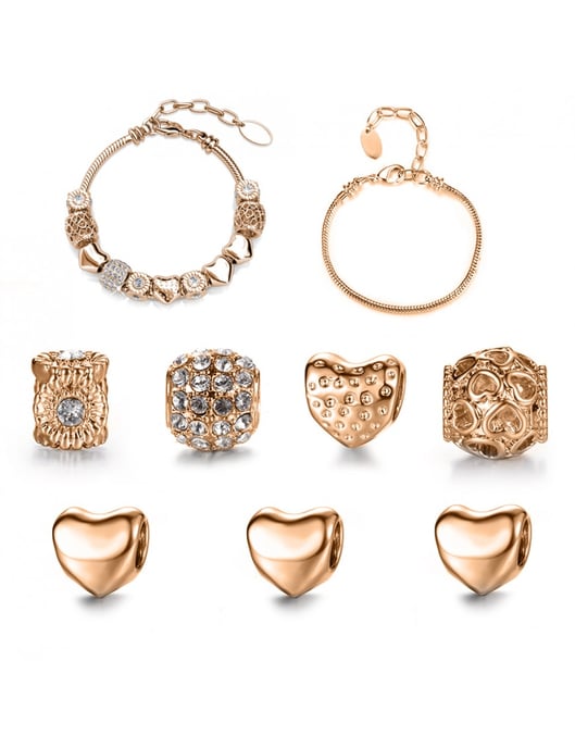 Calendario de Adviento 13 joyas y 11 perlas - Plata y Oro rosa - Image 3
