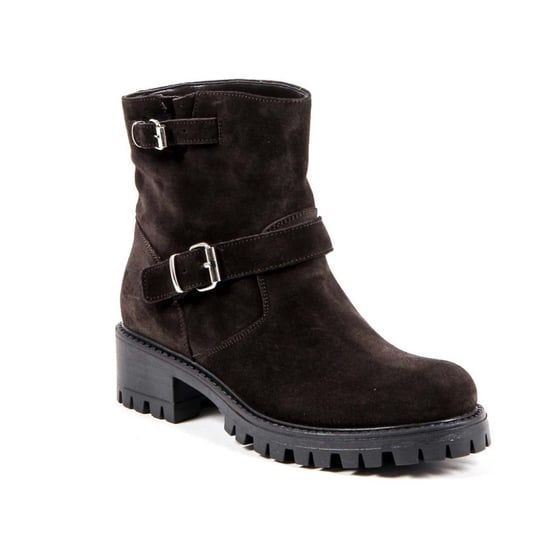 V 1969 Italia Womens Short Boot B1441 VELOUR T. MORO