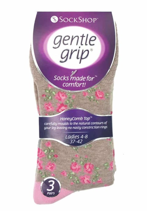 Gentle Grip - 6 Pares Calcetines No Elásticos Gentle Grip - GG33 - Image 2
