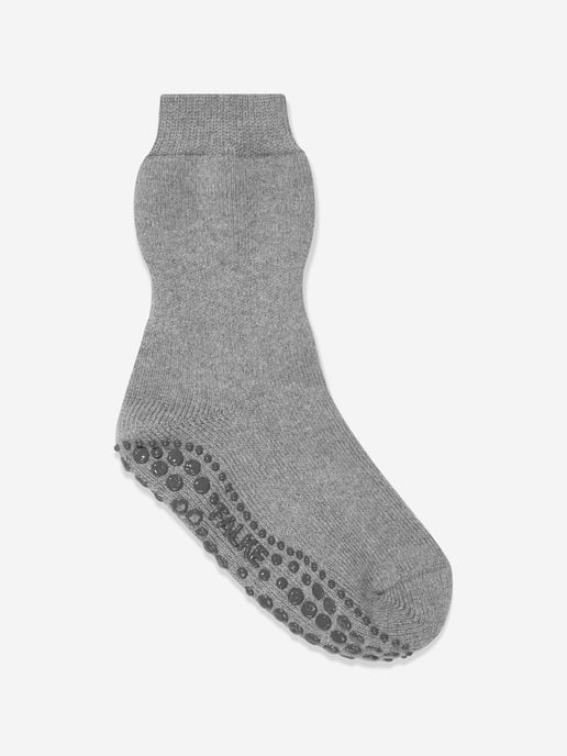 Falke Kids Catspads House Socks in Grey - Image 4