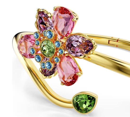 Swarovski 'Idyllia' Women's Gold Plated Metal Bracelet - Gold 5709028 - Image 4