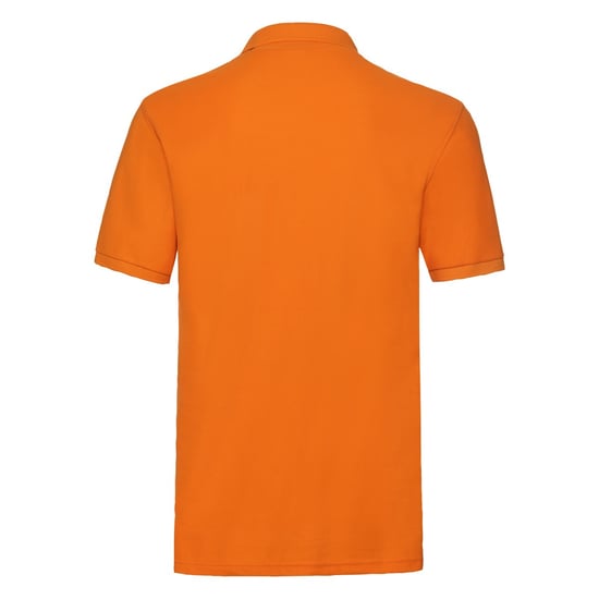 Fruit of the Loom Mens Premium Pique Polo Shirt (Orange) - Image 2