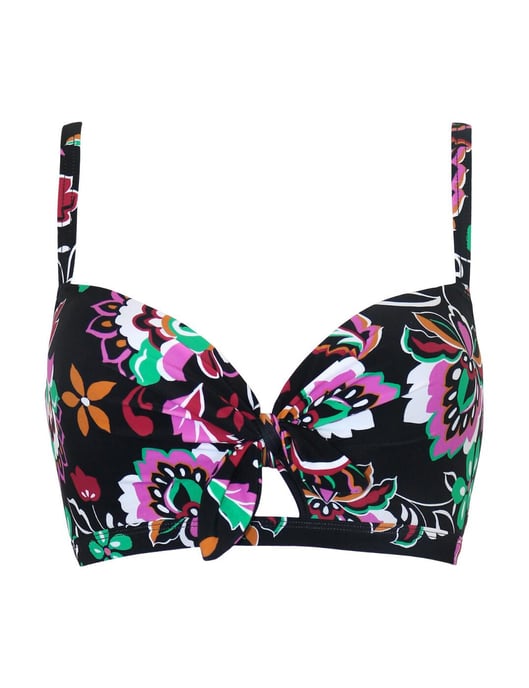 Pour Moi Sunshine Padded Underwired Tie Bikini Top