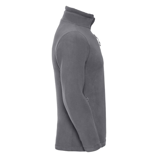 Russell Mens Full Zip Outdoor Fleece Jacket (Convoy Grey Solid) - Image 3