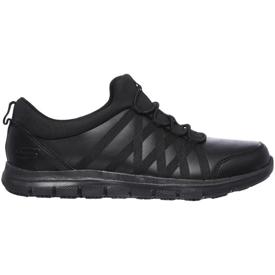 Skechers Womens Ghenter Dagsby Leather Lace Up Safety Shoes - Image 2