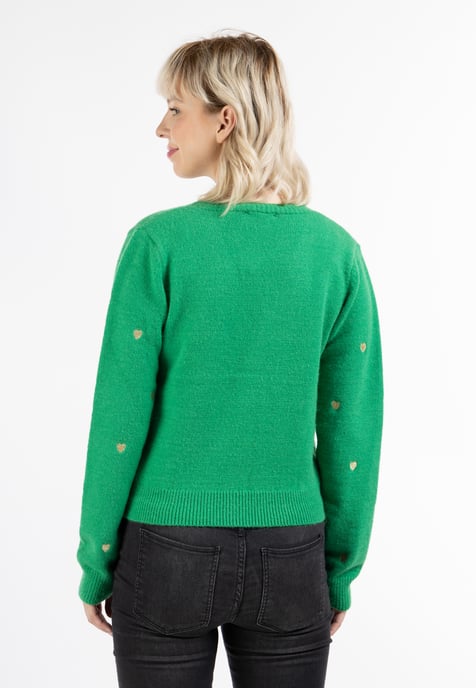 Mymo Cardigan women green - Image 4