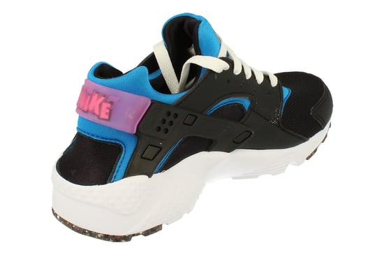 Nike Huarache Run Gs E Black Trainers - Image 3