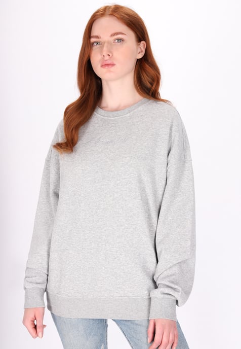 Dreimaster Sweatshirt women Grey melange - Image 3